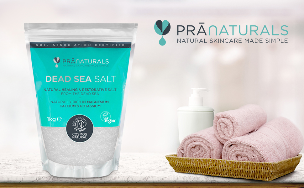 Pranaturals Sale Mar Morto 1kg Bagno Soak Minerali Ricchi Di